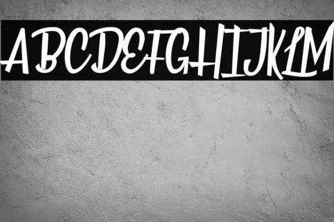 Over the Seas Personal Use  Font examples