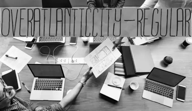 OverAtlanticCity-Regular Font examples