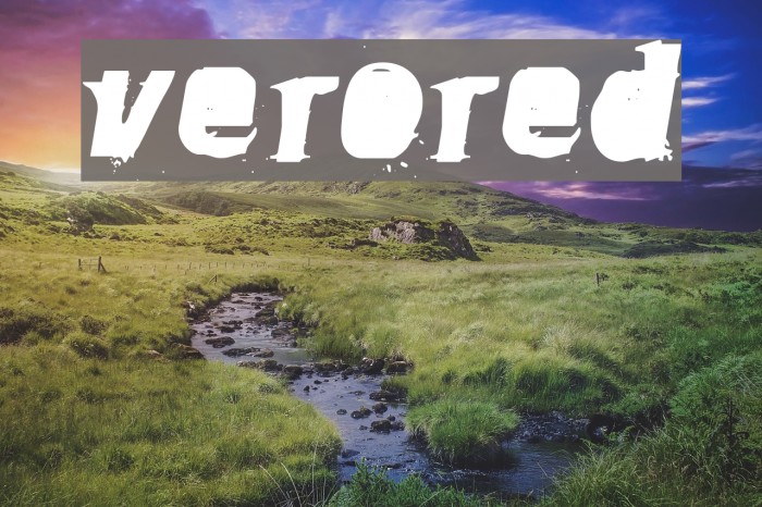 OverBored Font examples