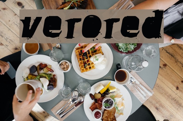 OverBored Font examples