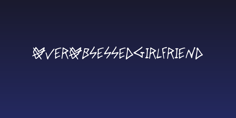 OverObsessedGirlfriend Social Header