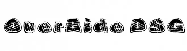 OverRide DSG  font caratteri gratis