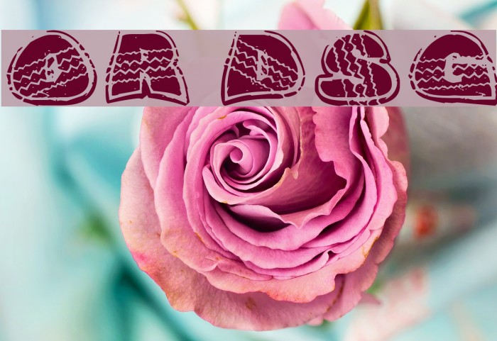 OverRide DSG Font examples