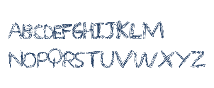 OverScribble Lowercase
