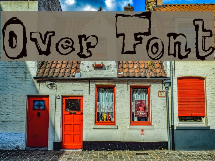 Over Font examples