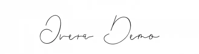 Overa Demo  font caratteri gratis