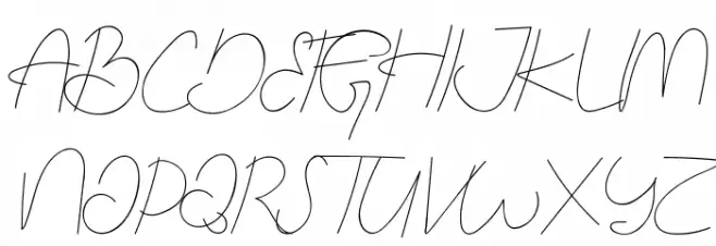 Overa Demo Schriftart Groß