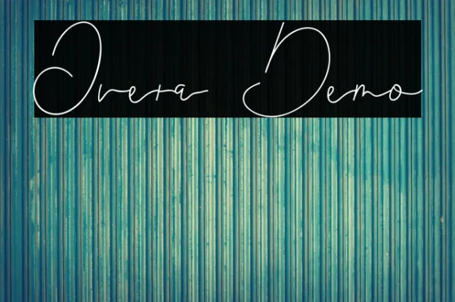 Overa Demo Example 2