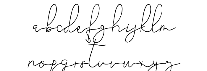 Overa Demo Font LOWERCASE