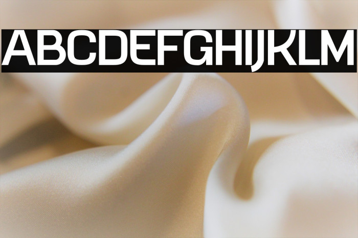 Overbrushing Sans Serif Example 1