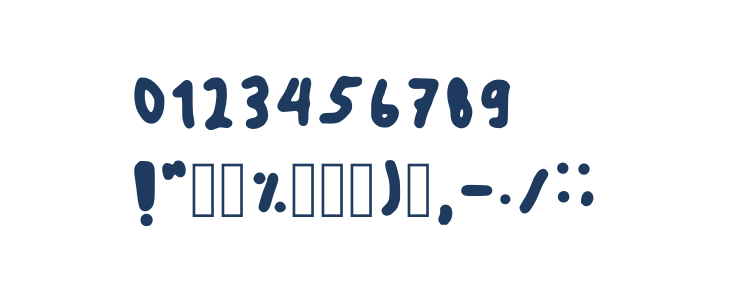 Overclowd Regular Other Characters