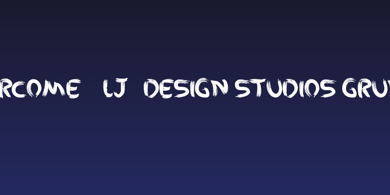 Overcome - LJ- Design Studios Grunge Social Header