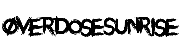 Overdose Sunrise  नि: शुल्क फ़ॉन्ट्स डाउनलोड