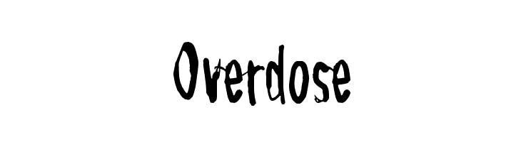 Overdose  Free Fonts Download