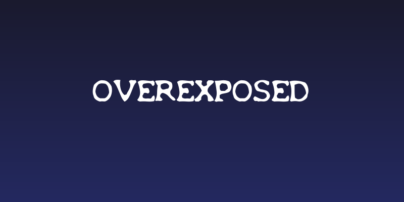 Overexposed Social Header