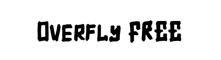 Overfly FREE  Скачать бесплатные шрифты