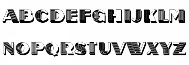 Overhead Abstract Regular Font OTHER CHARS