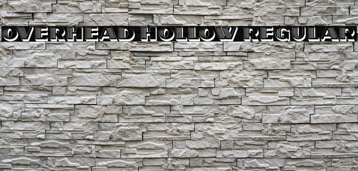 Overhead Hollow Regular Example 2