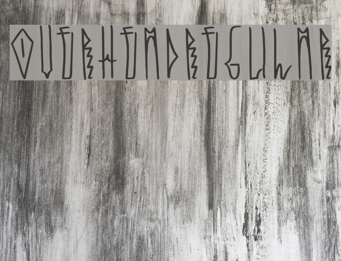 Overhead-Regular Font examples