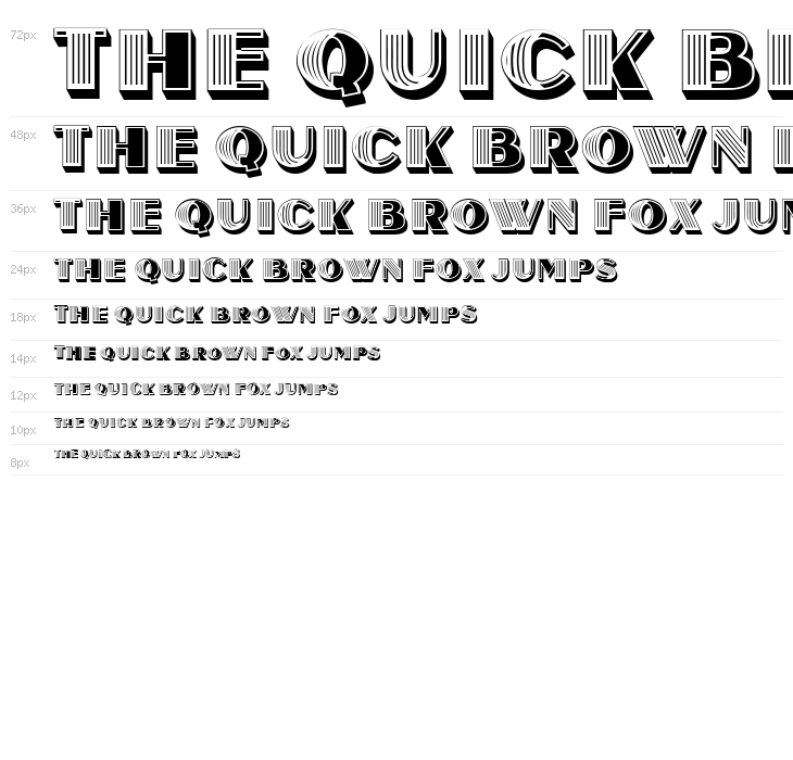 Overhead Rustique Regular Waterfall