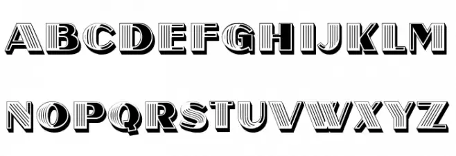 Overhead Rustique Regular フォント 小文字