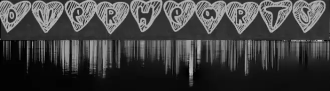 Overhearts Font examples