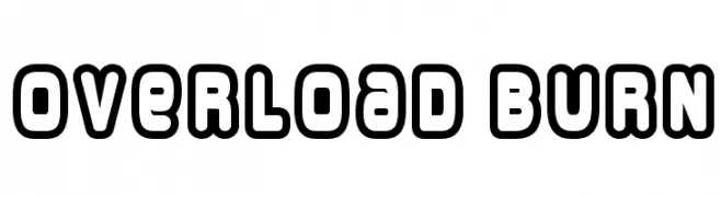 Overload Burn  Free Fonts Download