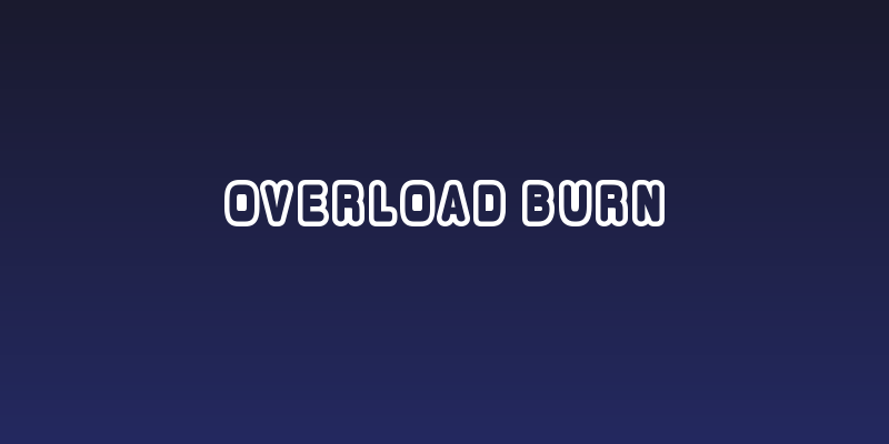 Overload Burn Social Header