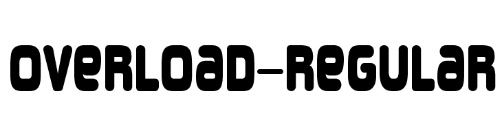Overload-Regular Font