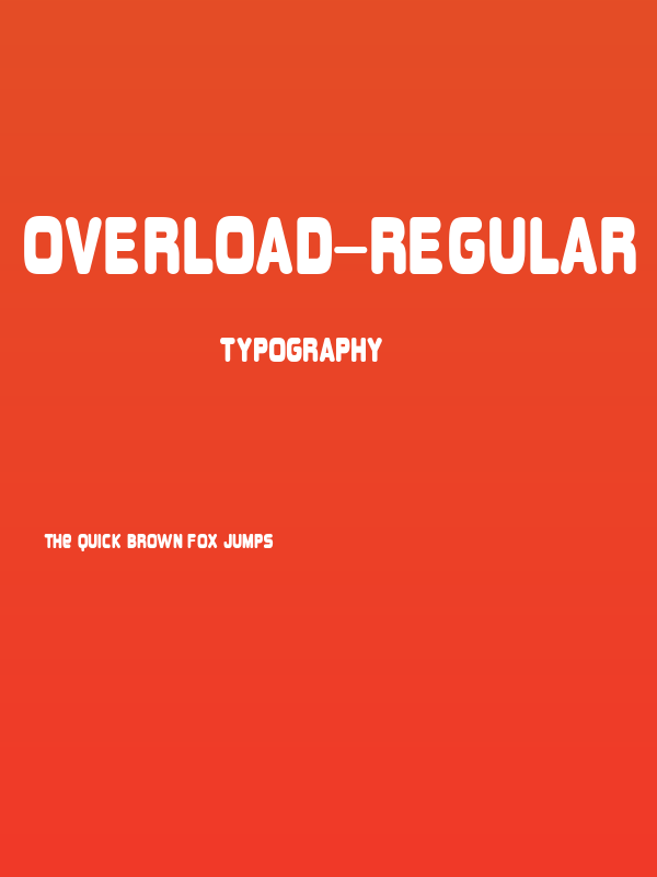 Overload-Regular Poster