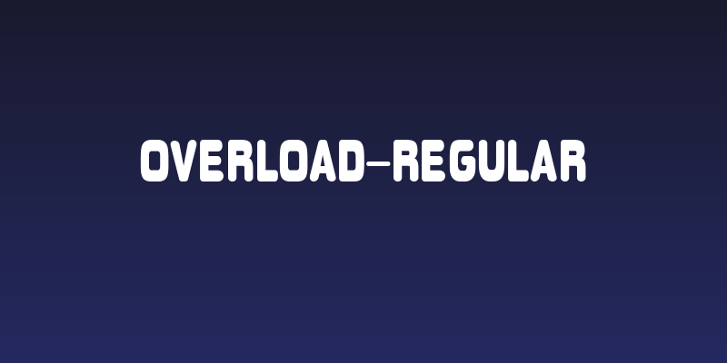 Overload-Regular Social Header