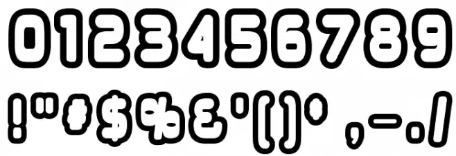 OverloadBurn-Regular Font OTHER CHARS