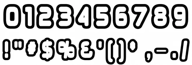 OverloadBurn-Regular Font OTHER CHARS