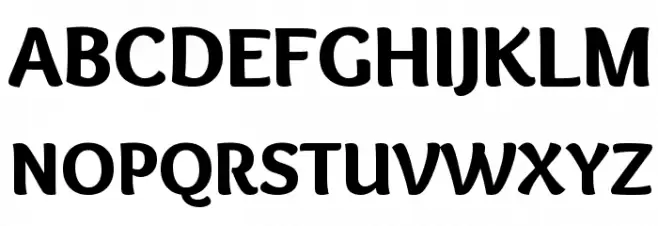 Overlock Black Font Litere mari