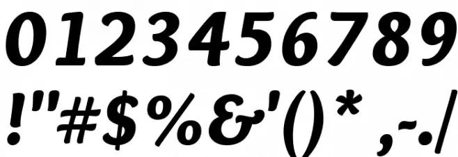 Overlock-BlackItalic Font OTHER CHARS