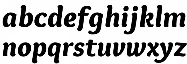 Overlock-BlackItalic Caratteri MINUSCOLO