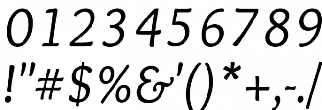 Overlock Italic Font OTHER CHARS