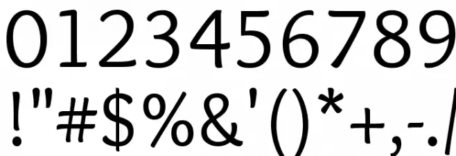 Overlock Regular Font OTHER CHARS
