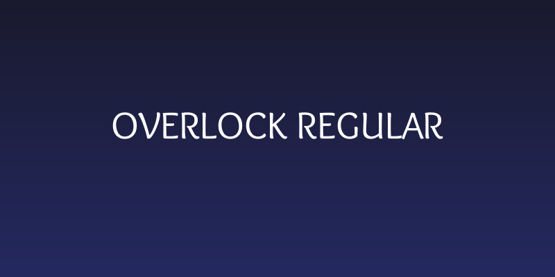 Overlock Regular Social Header
