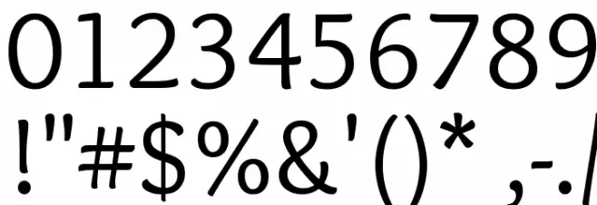 Overlock Font OTHER CHARS