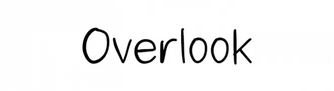 Overlook  Fuentes Gratis Descargar