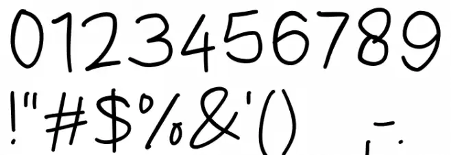 Overlook Font OTHER CHARS