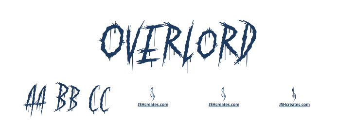 Overlord Font Preview