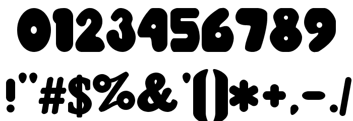 Overmuch Lowered+ Font OTHER CHARS