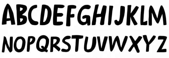Overnight Oats DEMO Regular Schriftart Groß