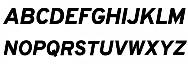 Overpass Black Italic Fonte MAIÚSCULAS