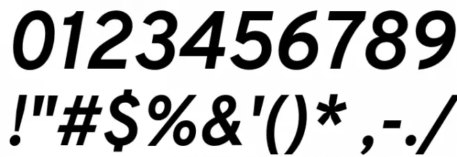 Overpass Bold Italic Font OTHER CHARS