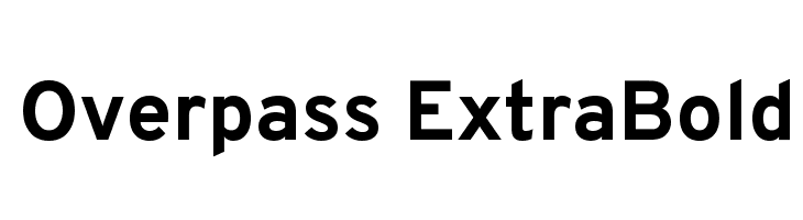 Шрифт extrabold