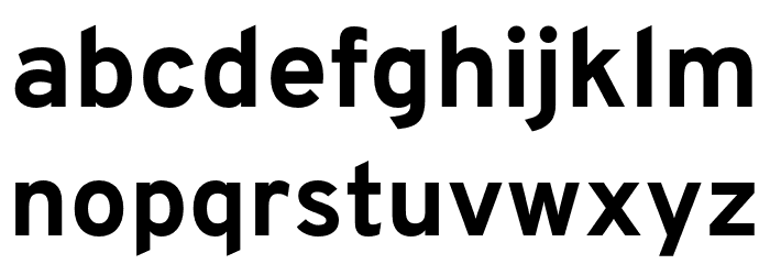 Overpass-ExtraBold Font LOWERCASE