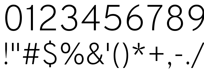 Overpass ExtraLight Font OTHER CHARS